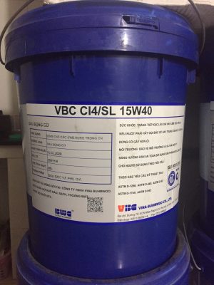 Dầu động cơ VBC CI4-SL 15W40